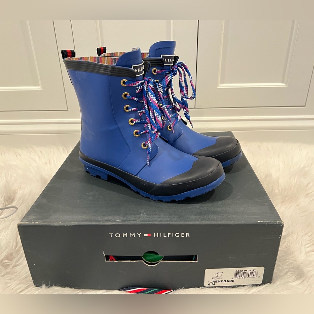 Tommy Hilfiger Renegade Rain Boots - Size 36